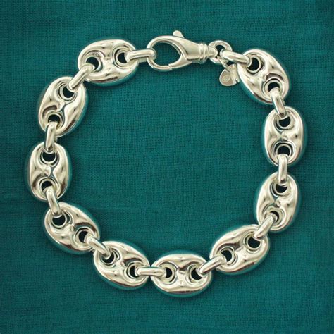 sterling silver mariner link bracelet